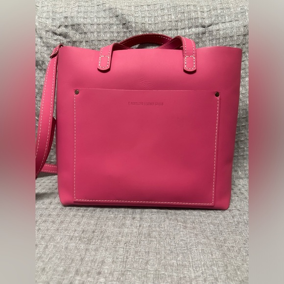 Portland Leather pink medium crossbody - Picture 5 of 16